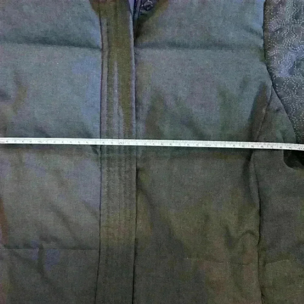 Vintage Tory Burch down jacket with beautiful quilted details in grey, size S - Picture 5 of 8